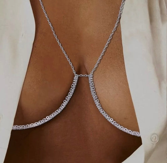 Diamond Bra Silver