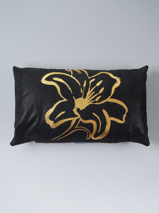 GILDED LILY THROW PILLOW 14X24